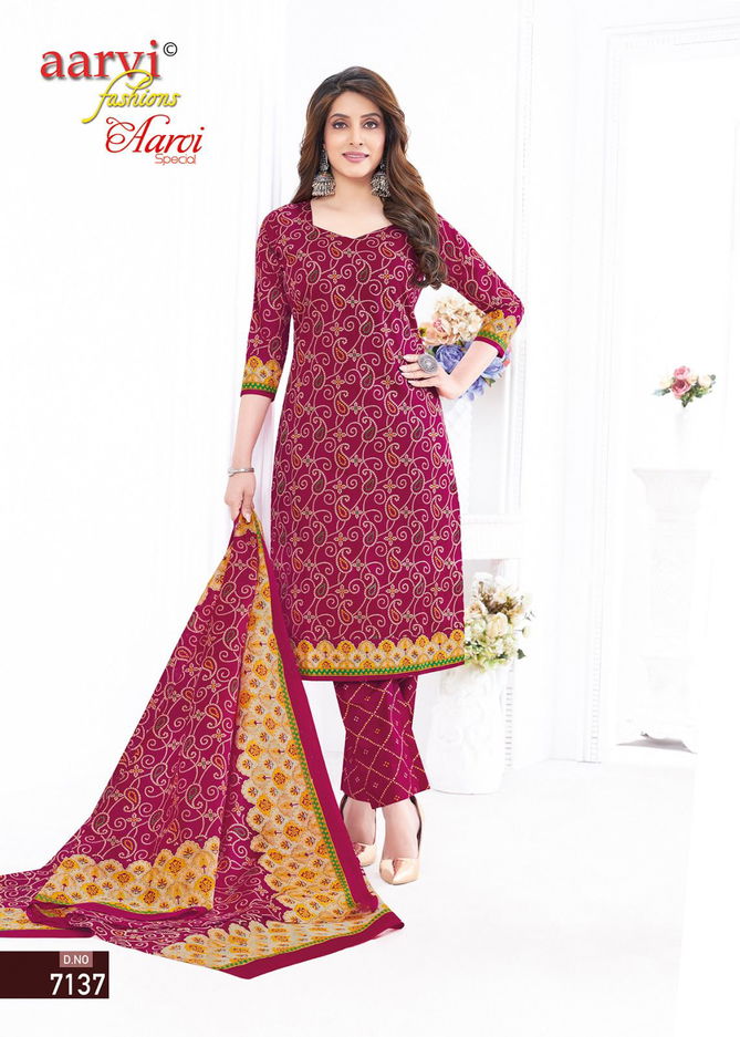 Special Vol 19 By Aarvi Cotton Dress Material Catalog
